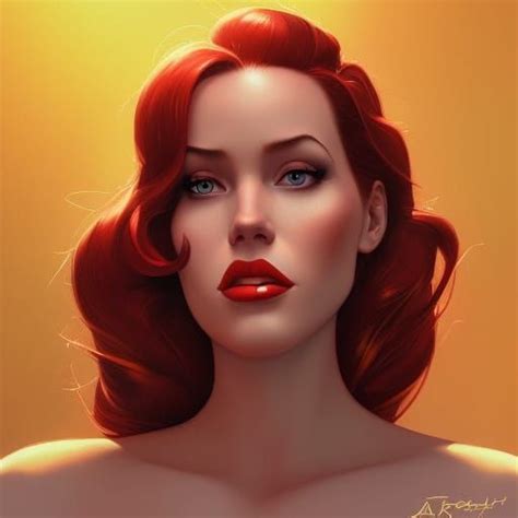 Jessica Rabbit [AI generated]